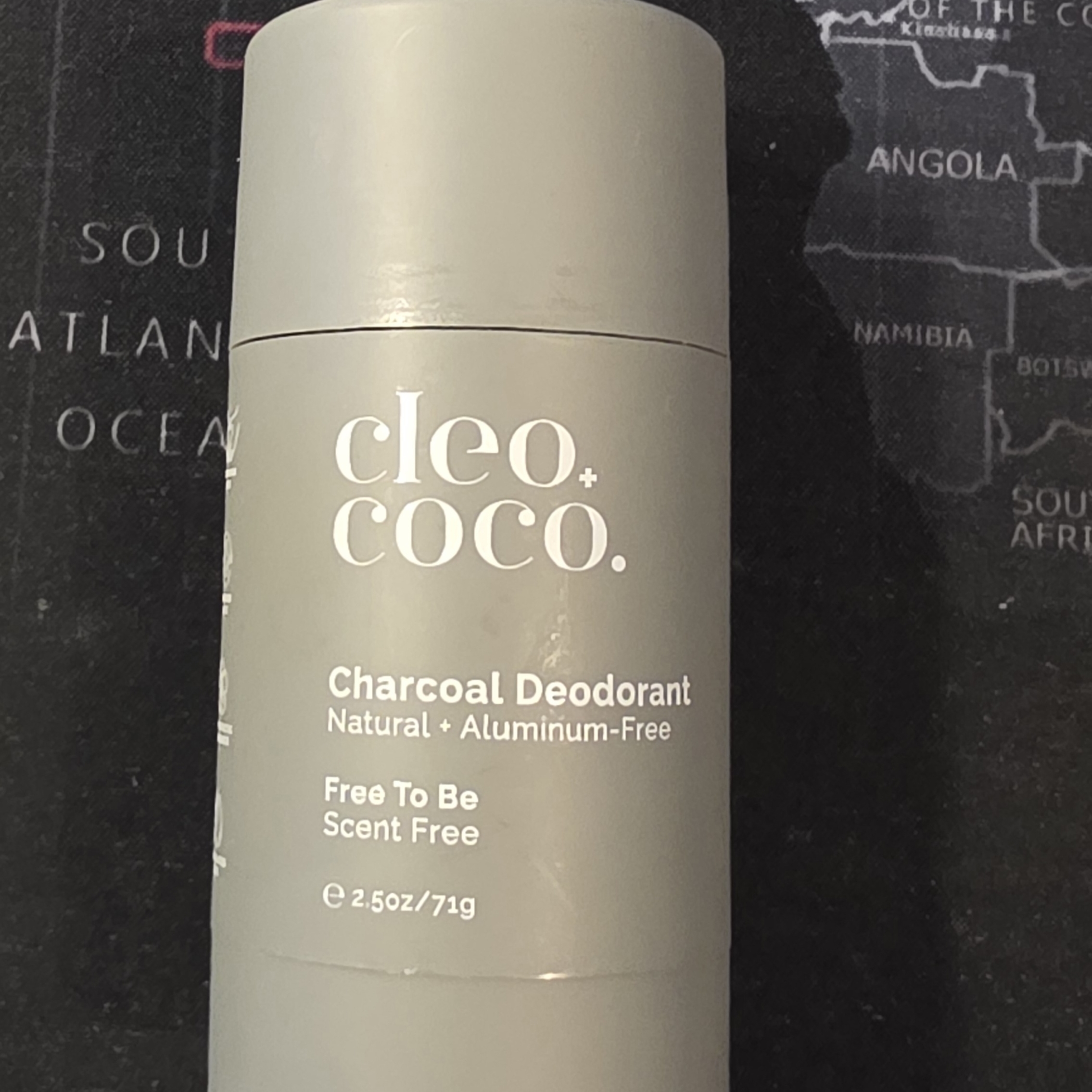 Charcoal Deodorant Stick Scent Free Gray